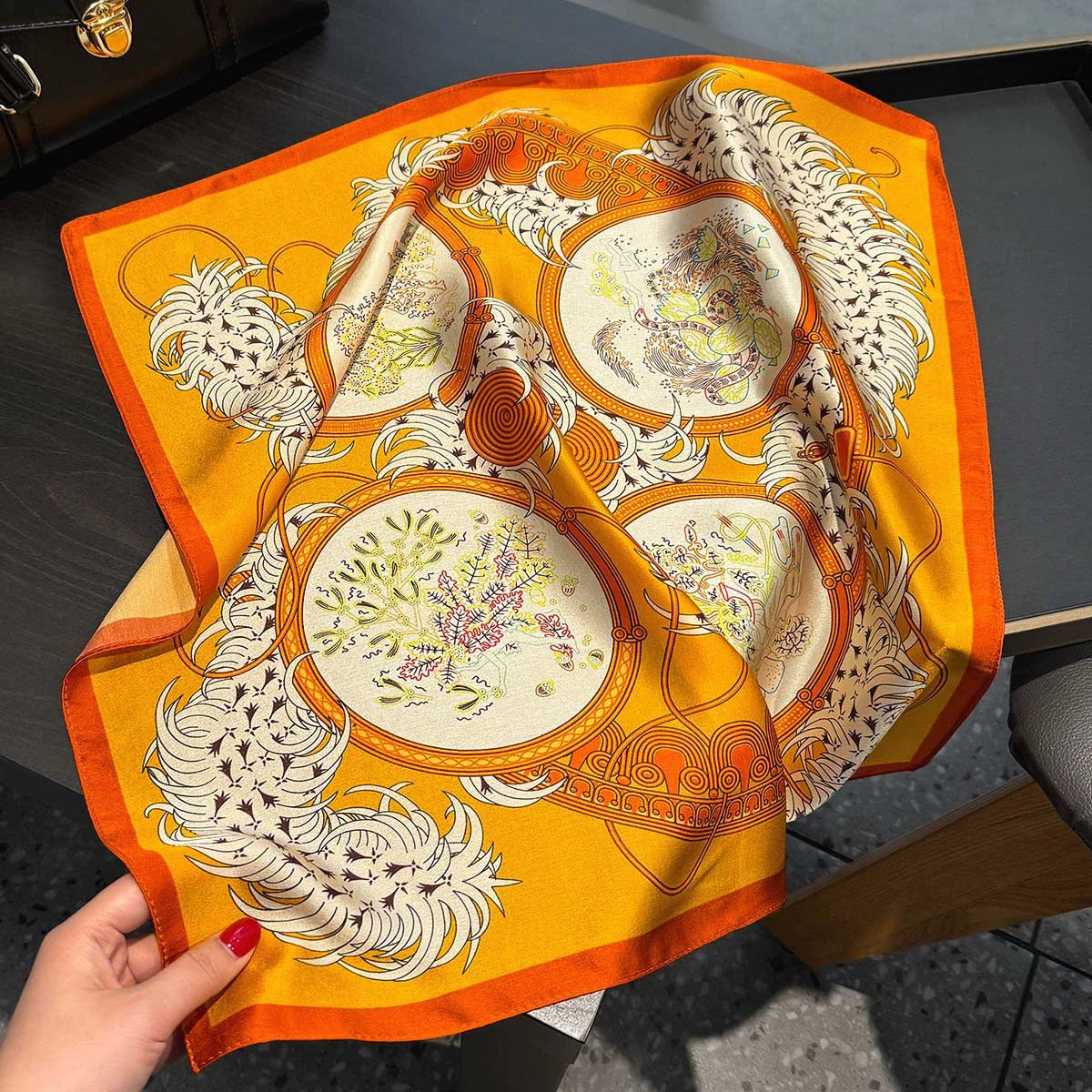 Pashmina Soie Naturelle