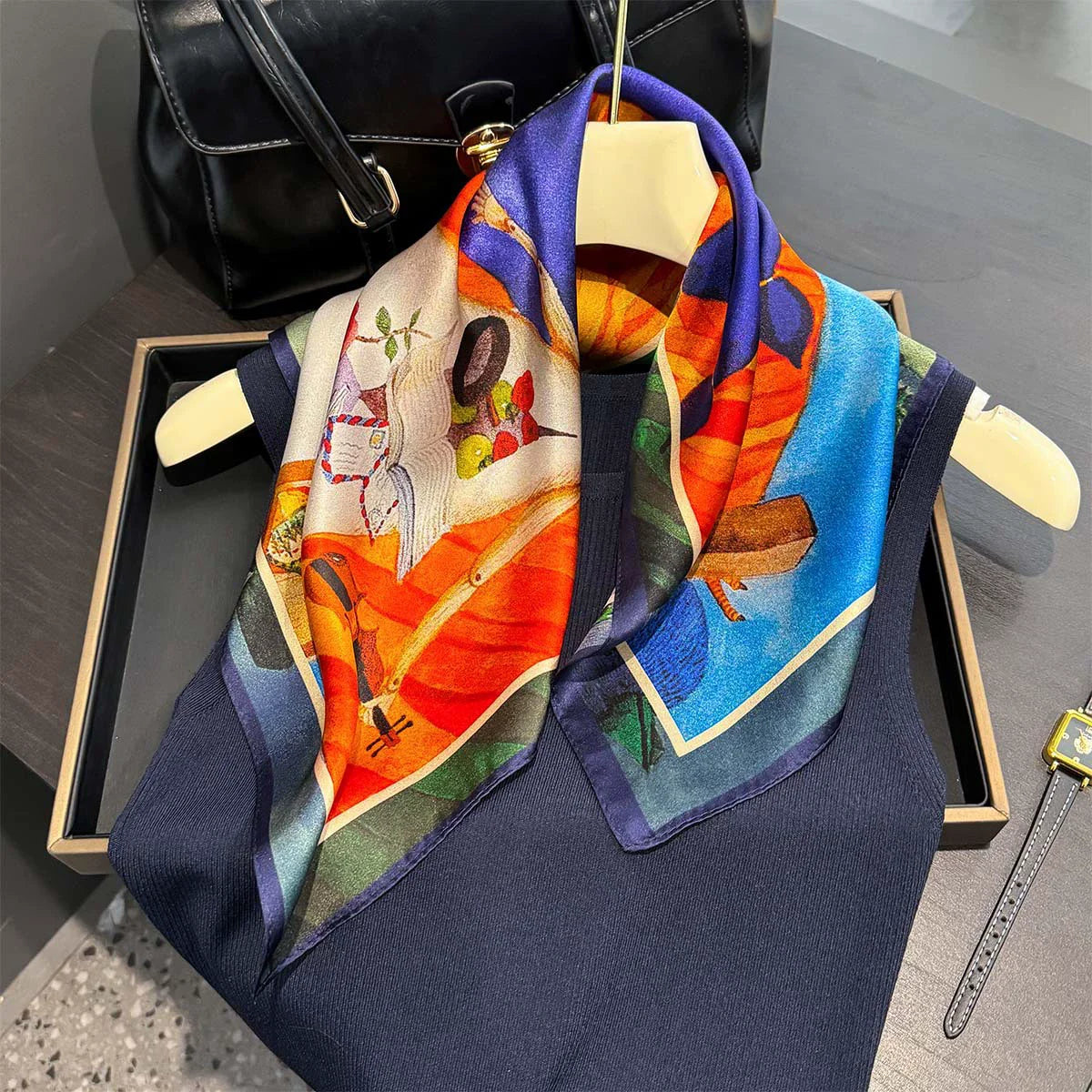 Pashmina Soie Naturelle