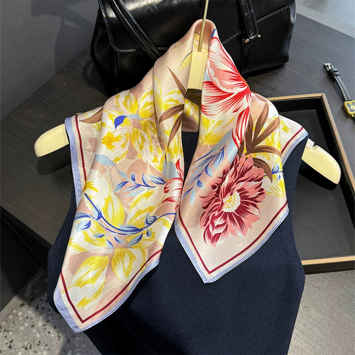 Pashmina Soie Naturelle