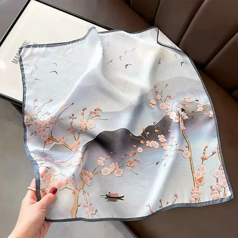 Pashmina Soie Naturelle