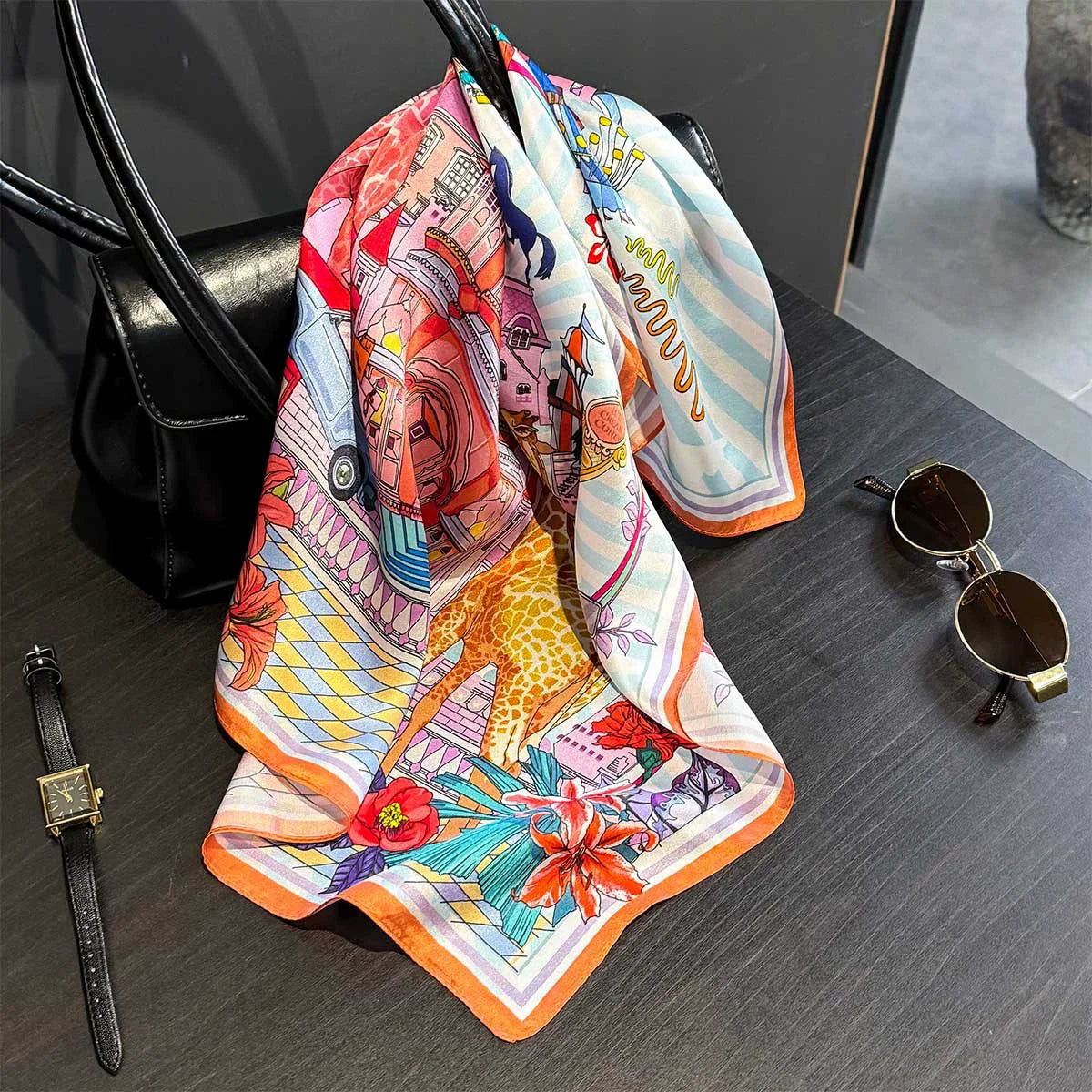 Pashmina Soie Naturelle